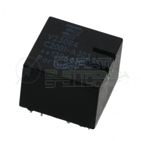 Relè Relay Siemens Tyco V23084-C2001-A303 per Centraline Auto 12V Siemens