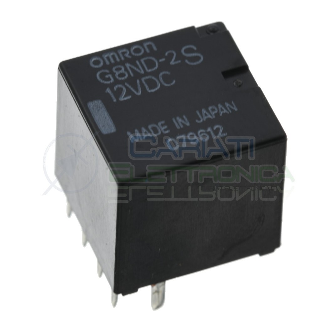 G8ND-2S Spdt Omron Bobina 12V Dc Uscita Corrente 30A Tensione 250Vac 30Vdc Omron