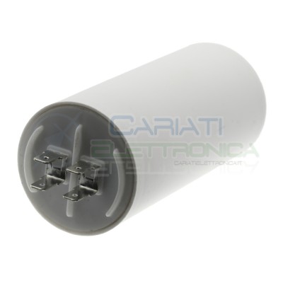 Condensatore elettrico 40 uF 40uF 450V Capacitore avvio motore pompa elettropompaSR Passive