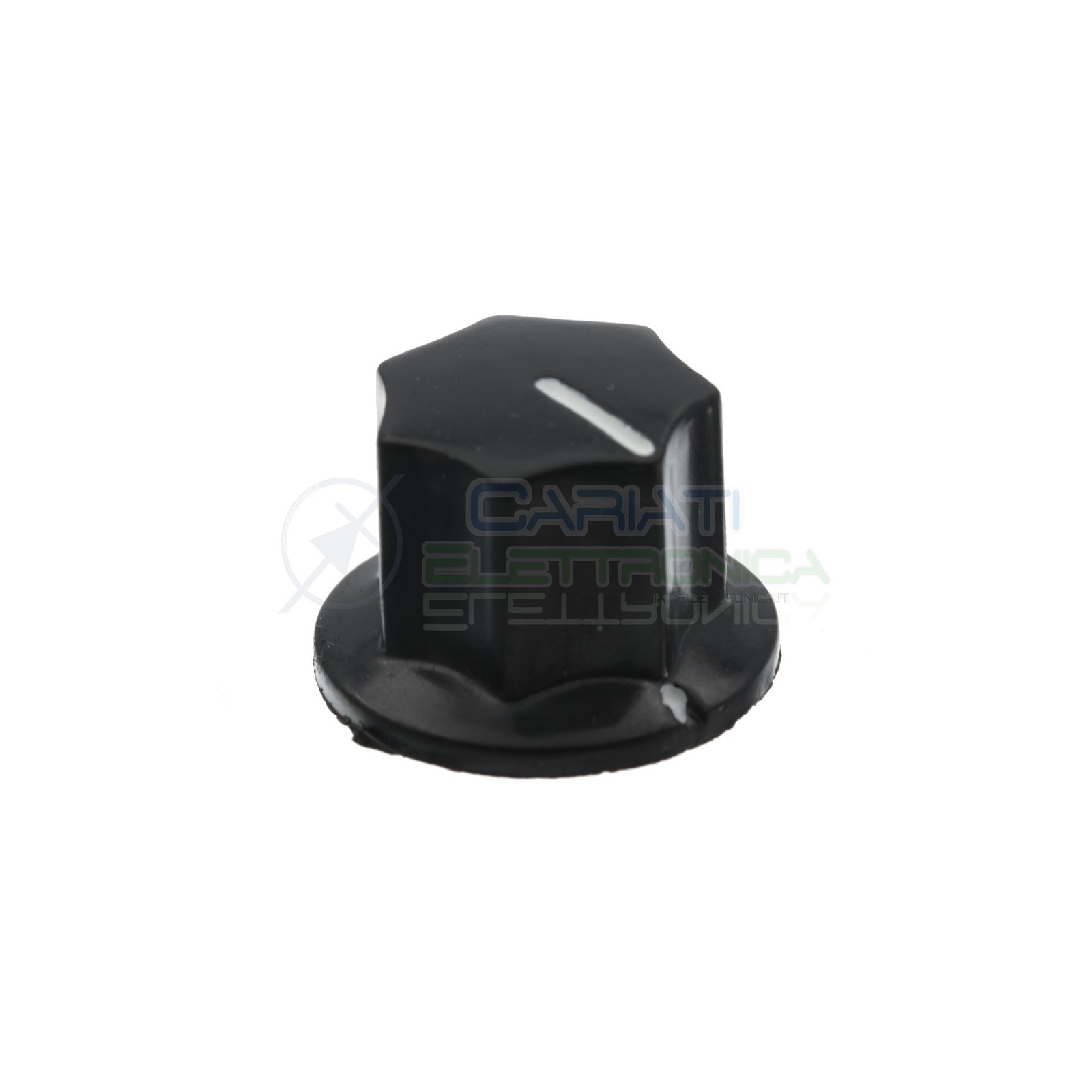 MANOPOLA POMELLO KNOB FENDER POTENZIOMETRO AUDIO ASSE 6mm D 23mmGenerico