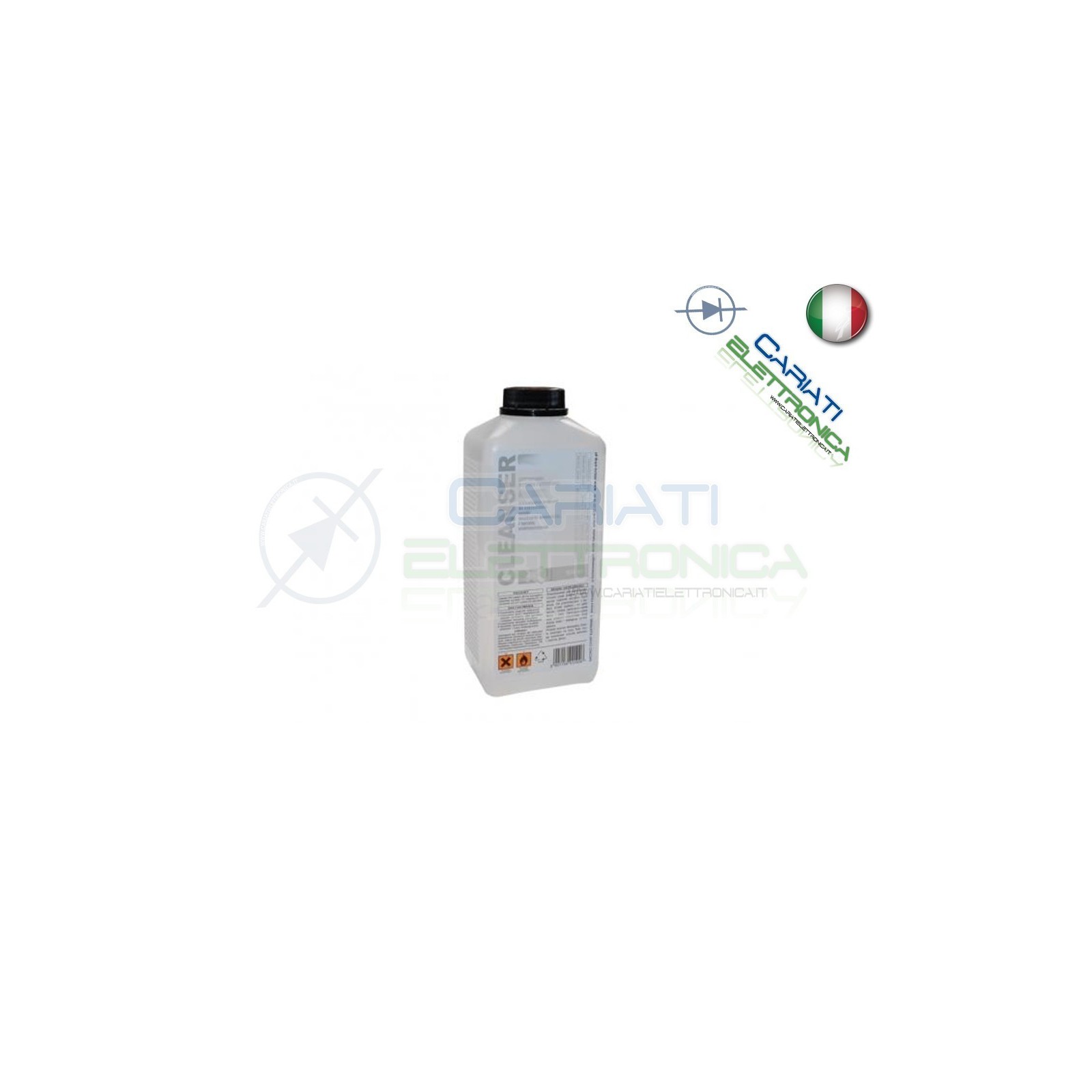 ISOPROPANOLO DETERGENTE PULITORE UNIVERSALE PER ELETTRONICA 1L