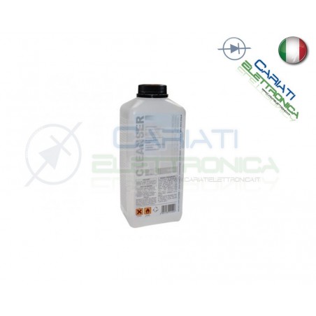 ISOPROPANOLO DETERGENTE PULITORE UNIVERSALE PER ELETTRONICA 1L