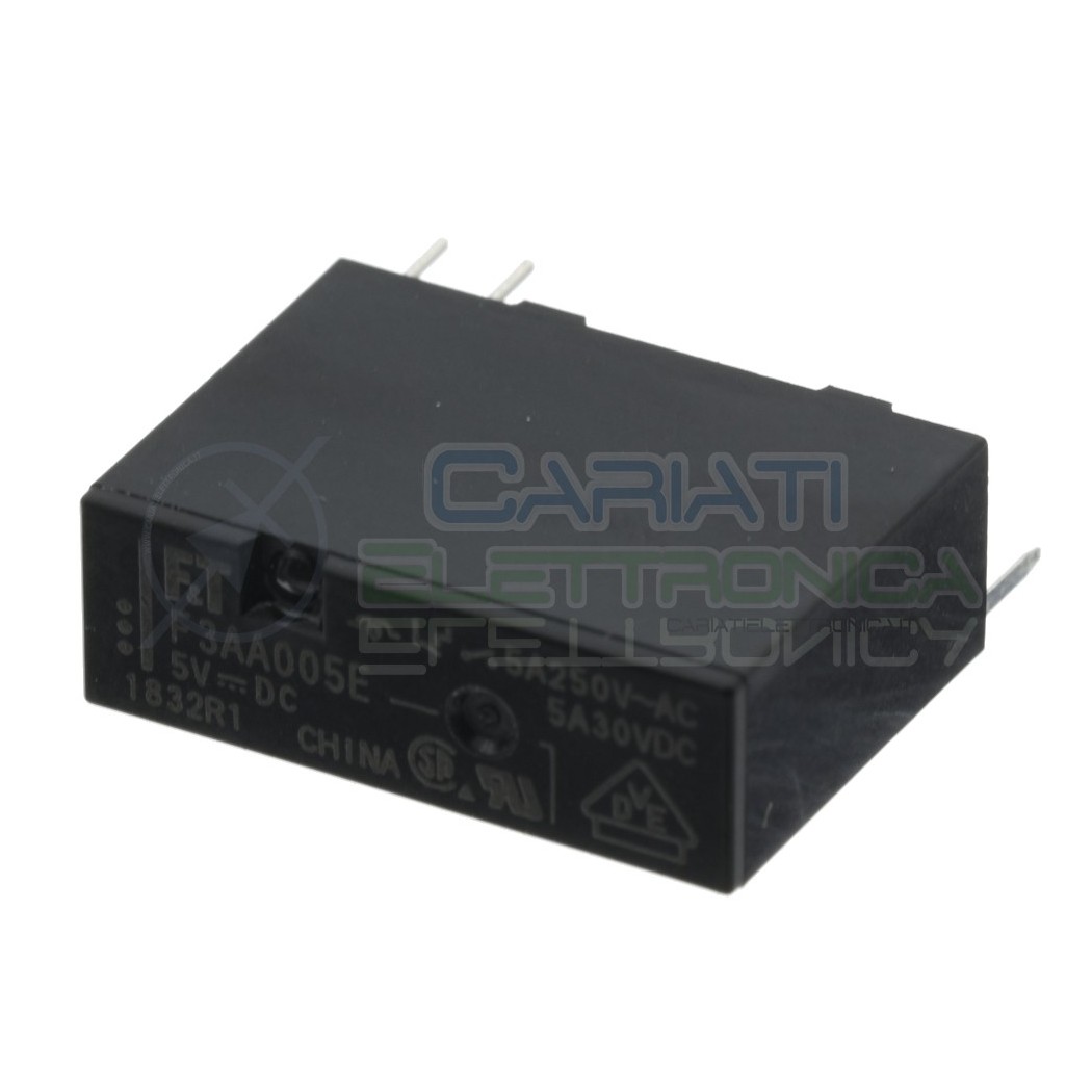 copy of Relay Relè 12V Dc 5A Circuito Stampato Pcb F3AA012E FTR-F3AA012E-HA SPSTFujitsu