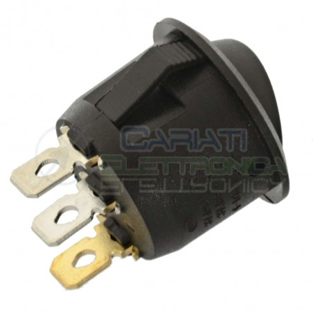 10 pezzi Interruttore a Bilanciere Giallo ambra Con Luce 12 V da Pannello