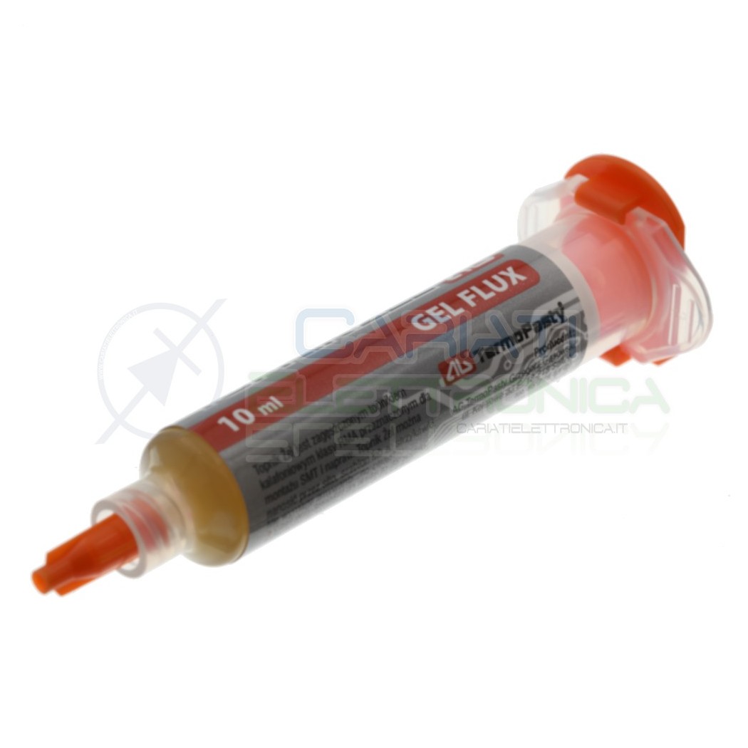 Flussante Gel Resinoso 10 ml per Saldature Aria Calda Smd AgThermopasty