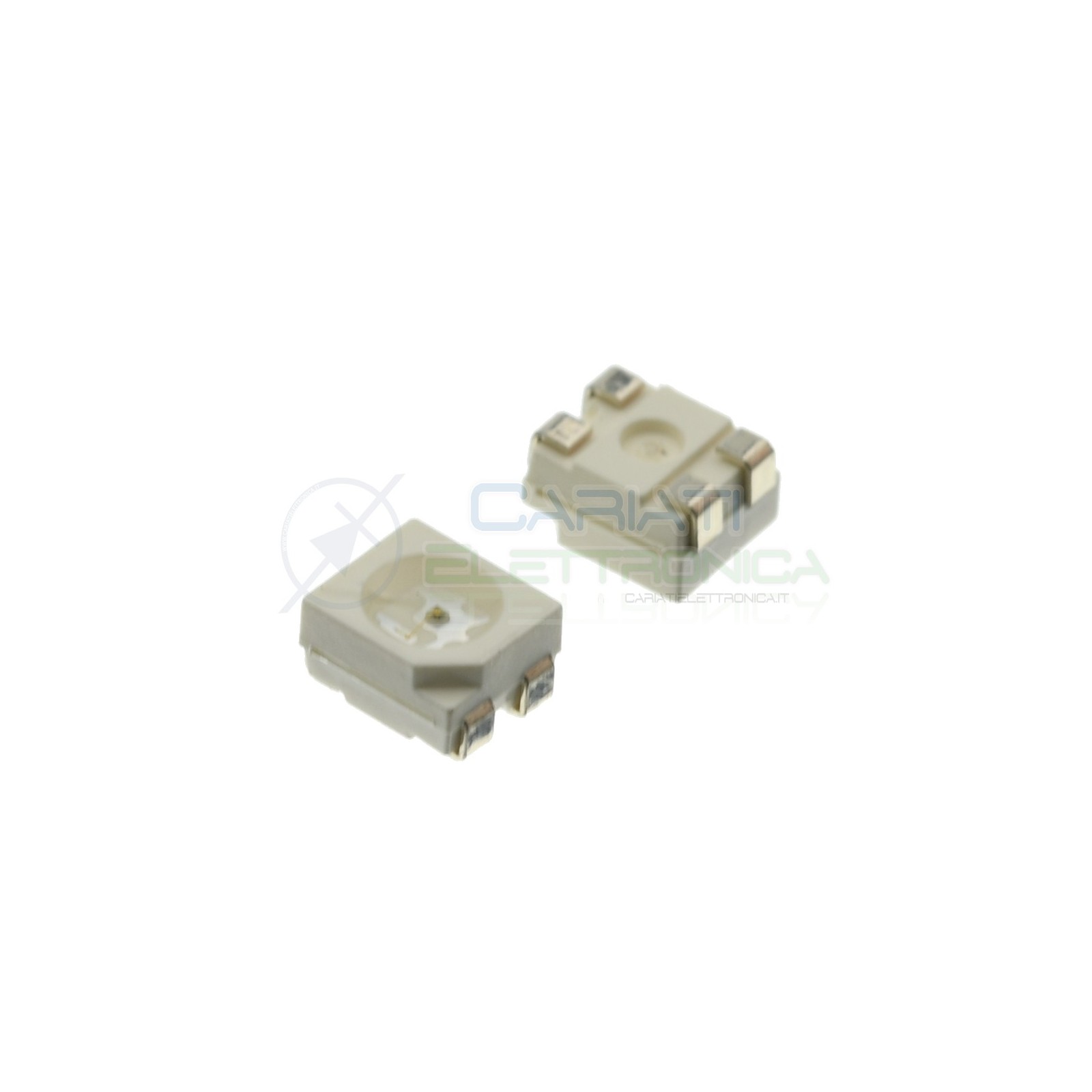 10 pezzi Led smd 3528 Blu Plcc4 alta Luminosità 3 pin - e 1 pin + Stanley electric