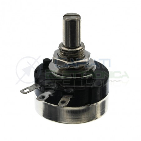 Potenziometro lineare mono 5 Kohm 5 Kohm B5K perno 20mm 2 Watt 2W