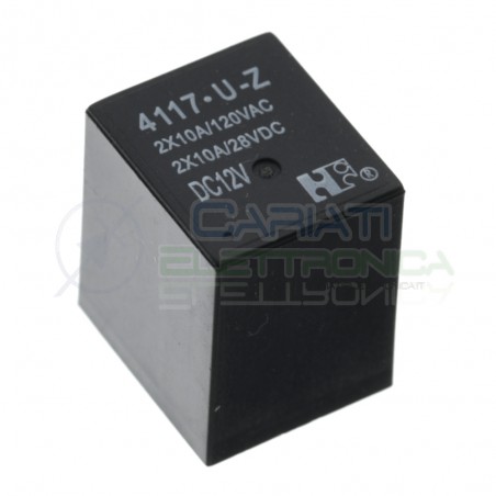 Relay 4117-U-Z 4117 12V 12Vdc automotive city Fiat Relay 5 PinsHONGFA RELAY