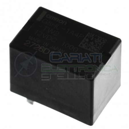 Relè G8HL1A4P G8HL-1A4P 12Vdc 12V Omron 4 pin Omron
