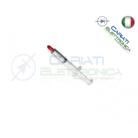 PASTA TERMICA CONDUTTIVA IN SIRINGA PER CPU LED POWER IC