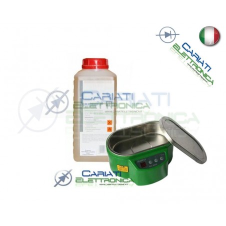 LIQUIDO PER PULIRE SCHEDE MADRI PCB OSSIDAZIONI BASE ACQUA VASCA ULTRASUONI