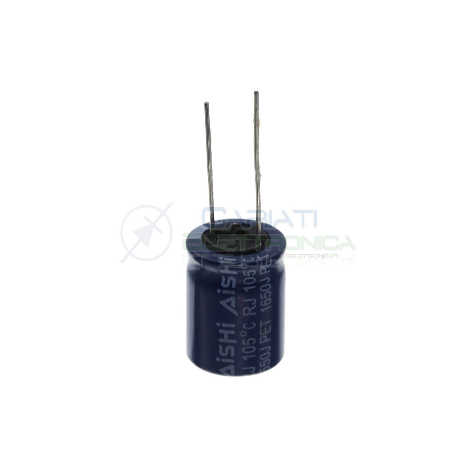 Condensatore 560uF 63V elettrolitico 105° 16x20 mm Passo 7,5mm Aishi