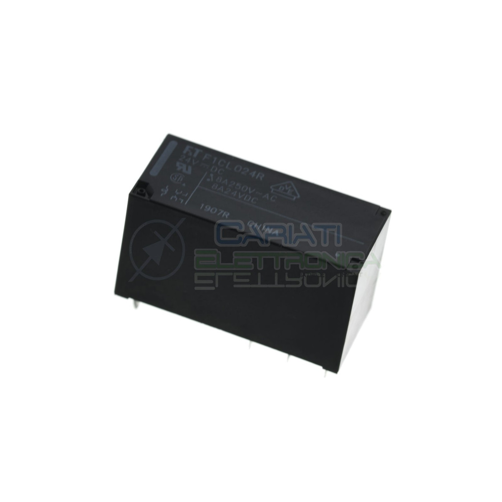 FTR F1CL024R Relay coil 24V Dpdt 8A 250V 8 PinFujitsu