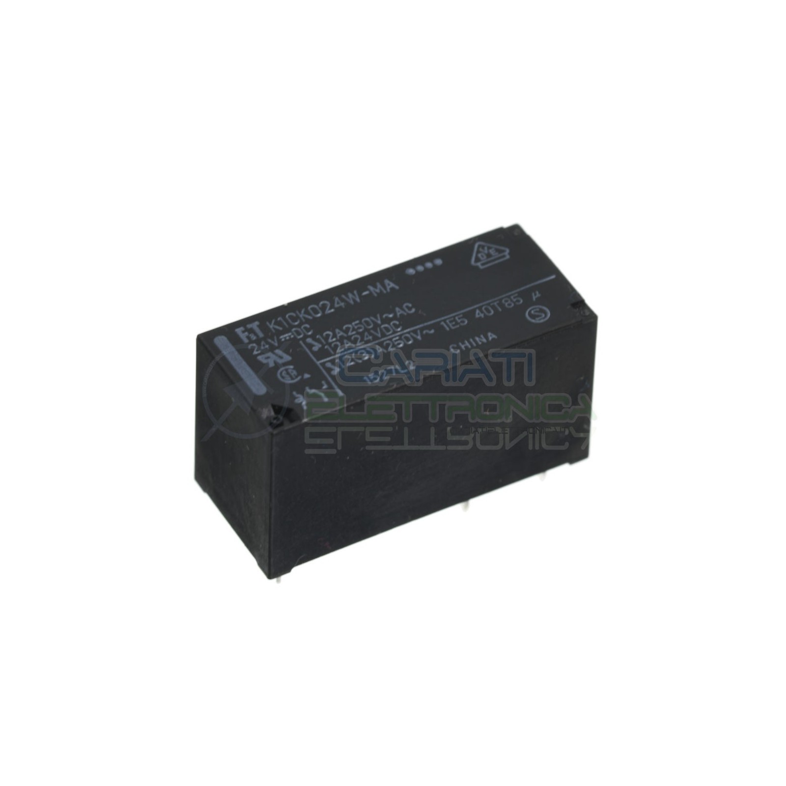 FTR K1CK024W-MA Relay coil 24V Spdt 12A 250V 5 PinsFujitsu