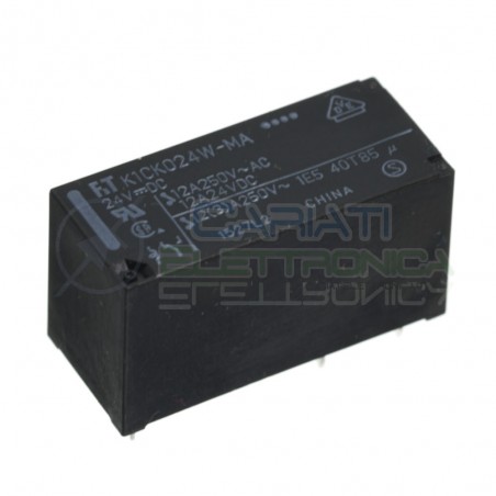 FTR K1CK024W-MA Relay coil 24V Spdt 12A 250V 5 PinsFujitsu