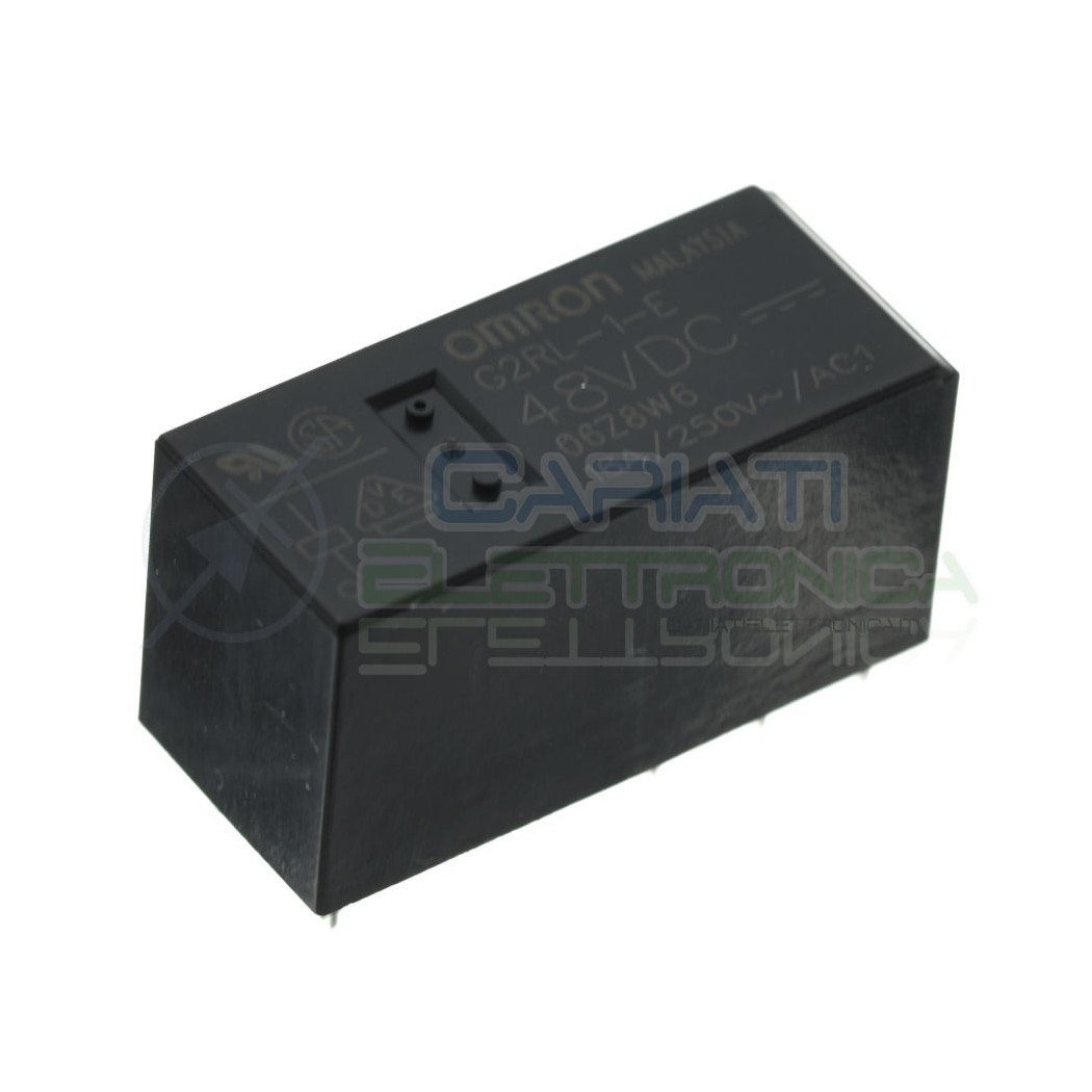 G2RL-1-E Relay voltage coil 48V Spdt 16A 250V 8 pinsOmron