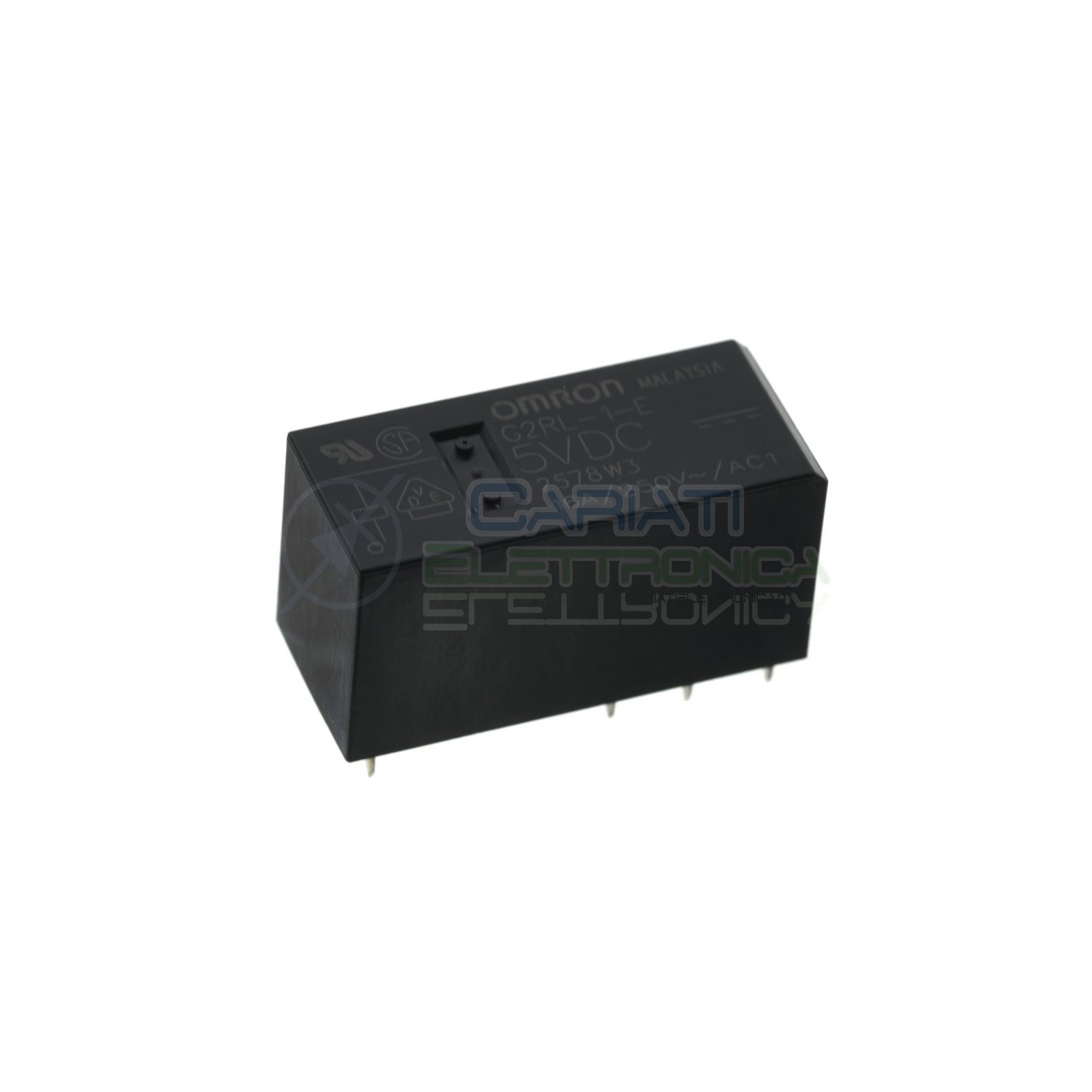 G2RL-1-E Relay voltage coil 5V Spdt 16A 250V 8 pinsOmron