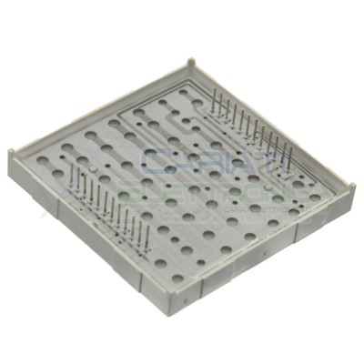 8X8 Led matrix red size 60x60mm 64 Dots 1,8V model 2088B 24pinsGenerico