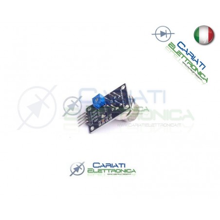 Sensore MQ-5 LPG Gas naturali compatibile arduino pic MQ5