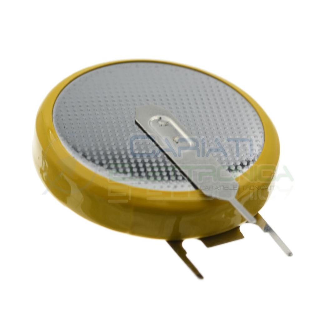 CR2430 Batteria 3V 300 mAh a saldare pila a bottone in litio verticale Extracell Extracell
