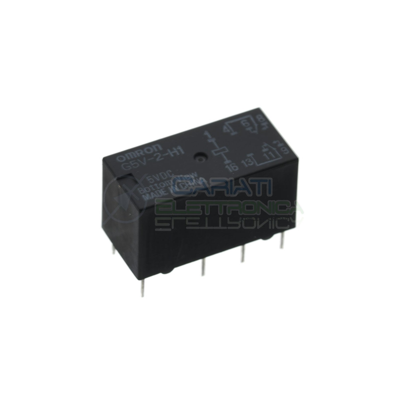 Omron G5V-2-H1 5Vdc Relè con Bobina 5V Dpdt doppio scambio 1A 8 pin Omron