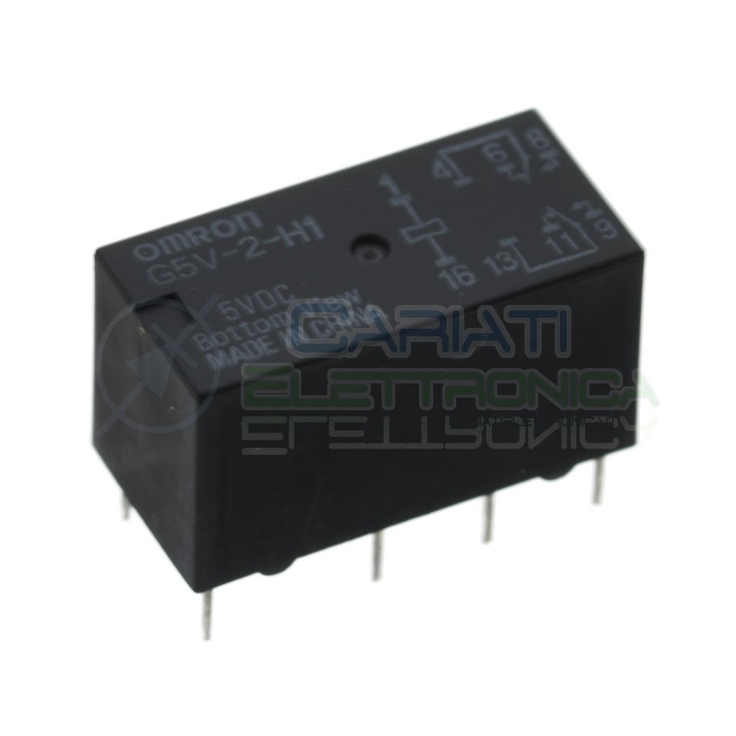 Omron G5V-2-H1 5Vdc Relè con Bobina 5V Dpdt doppio scambio 1A 8 pin Omron
