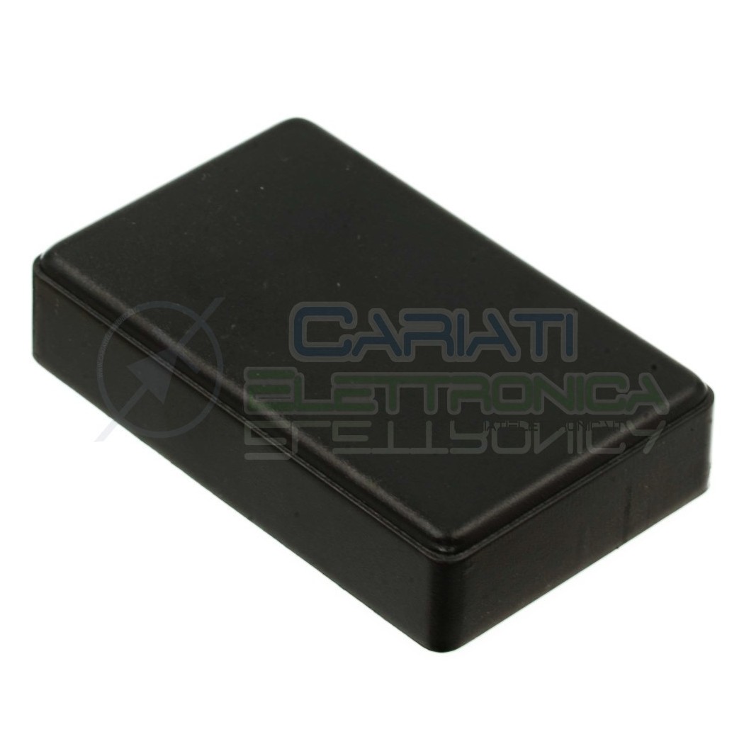 10 pezzi Contenitore 90x56x23 mm - custodia per elettronica ABS nero