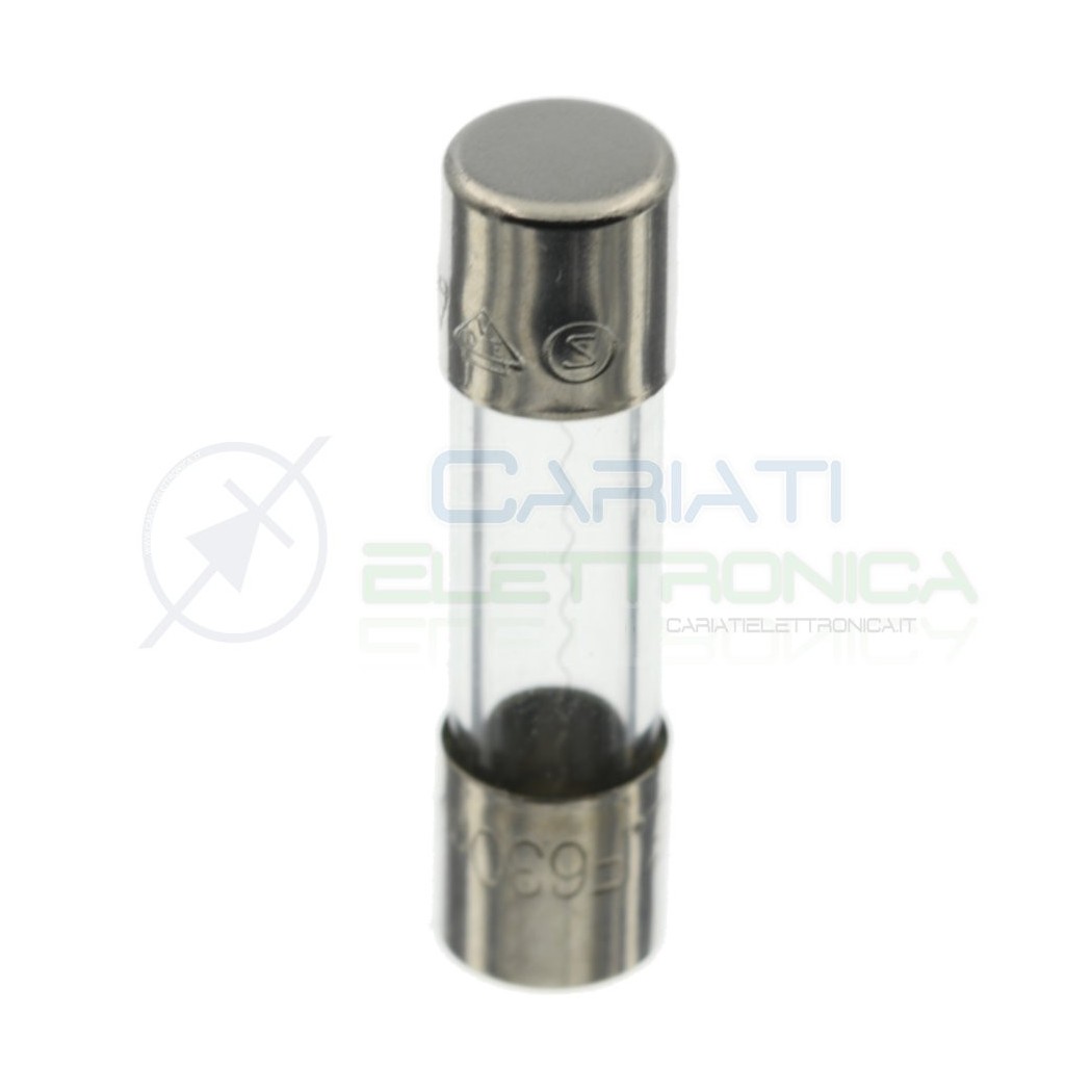 10 pcs Glass Fuse 1,6A 250V 5x20mm Cartridge Fast actingLittelfuse