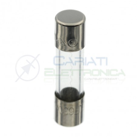 10 Pezzi Fusibile 1,6A 250V 5x20mm Rapido in vetro Littelfuse