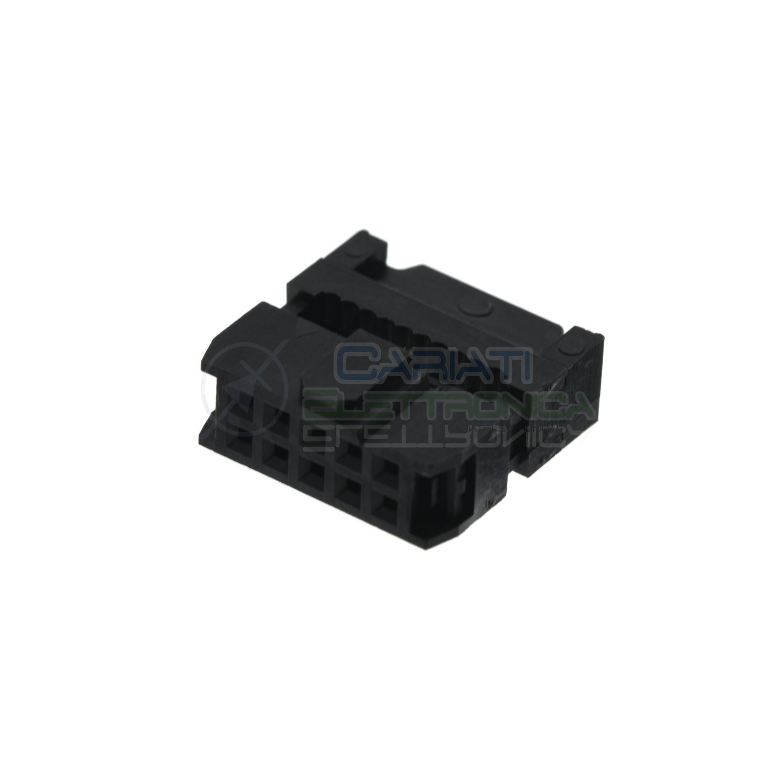 2 pezzi Connettore Socket Idc per cavo Flat Femmina 10 Poli 2 Linee