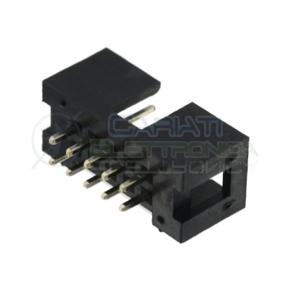 2 pcs Socket Connector Idc for Flat cable male 10 Pins 2 Rows
