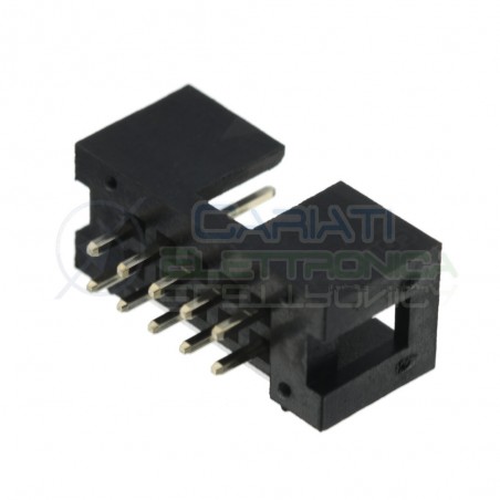 2 pcs Socket Connector Idc for Flat cable male 10 Pins 2 Rows
