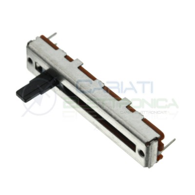 Slide Potentiometer 100K ohm mono linear 45mm B100k 100kohm Mixer AudioGenerico