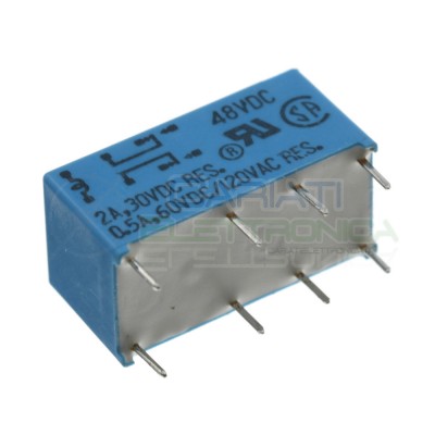 RA48W-K Relay voltage coil 48V Spdt 2A 30Vdc 0.5A 120Vac TakamisawaTakamisawa