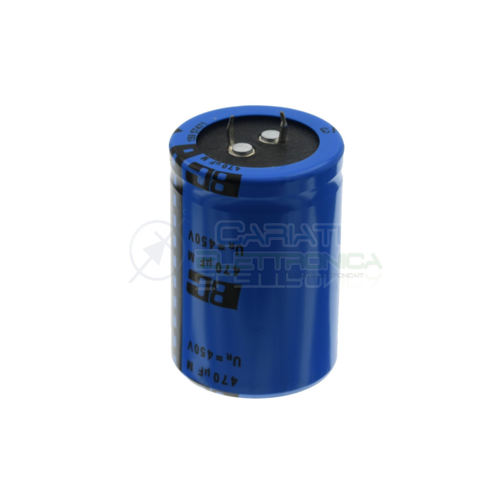 470uF 450V Condensatore Elelettrolitico Snap-In 35x50mm 105° passo 10mm Vishay Vishay