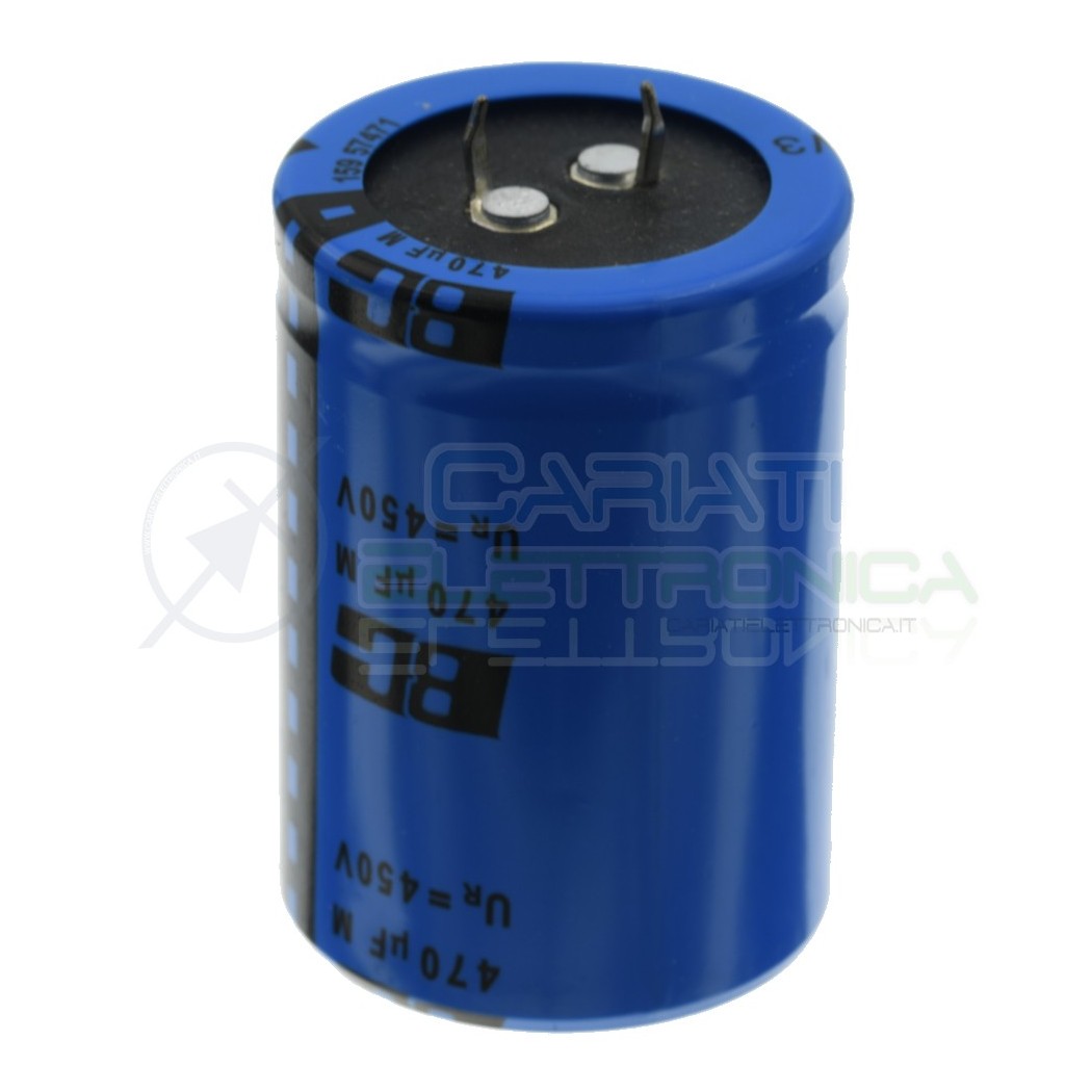 470uF 450V Electrolytic Capacitor Snap-In 35x50mm 105° pin pitch 10mm VishayVishay
