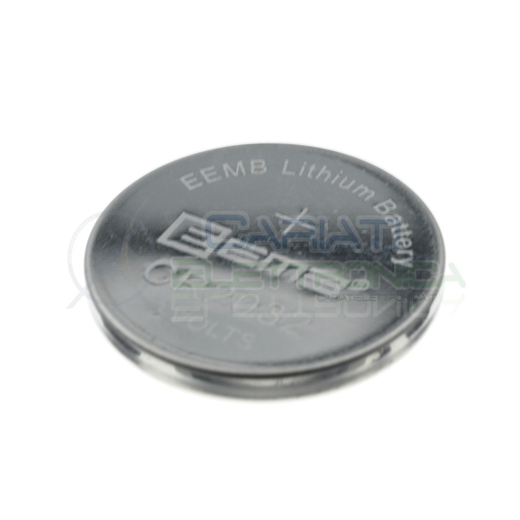 2 Pcs CR2032 3V 210mAh Button Battery Coin Cell LithiumEEmb Battery