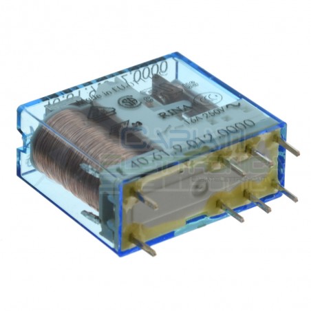 Relè 40.61.9.012.0000 Bobina 12V Spdt 16A 250Vac 30Vdc Finder Finder