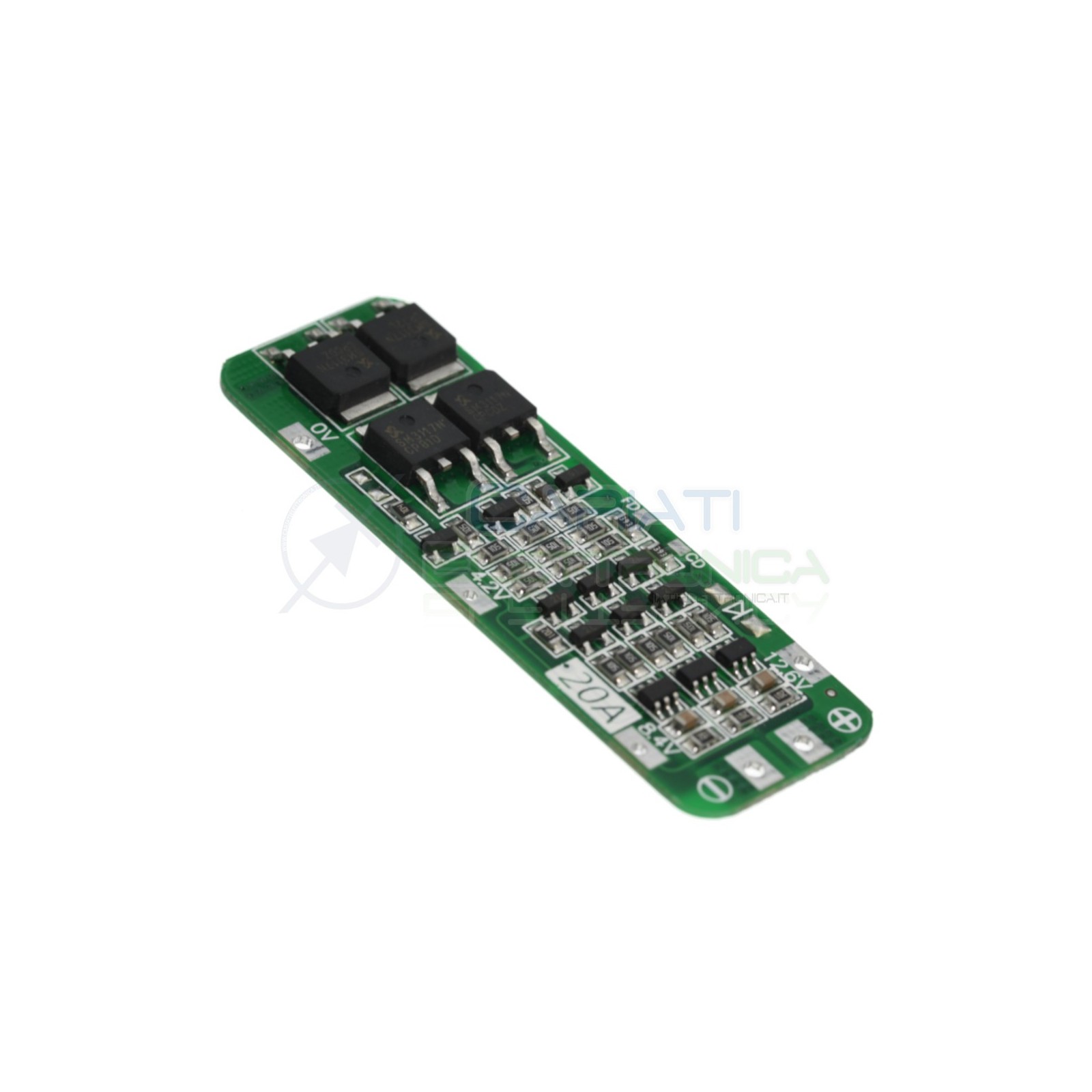 Bms Pcm 3S for battery 18650 12,6V 20A protection pcb for 3 battery 18650Generico