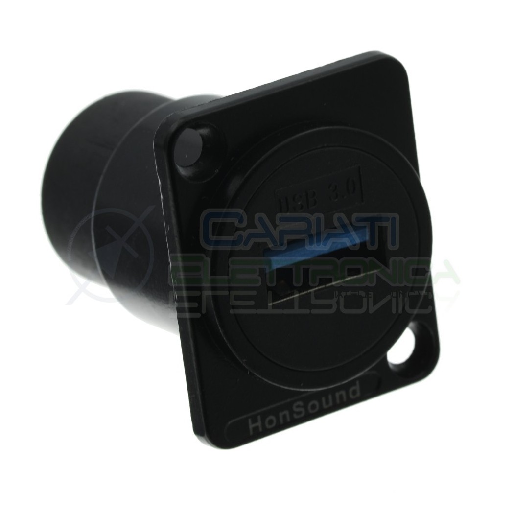 Presa Usb 3.0 da Pannello Tipo A Adattatore maschio maschio Generico