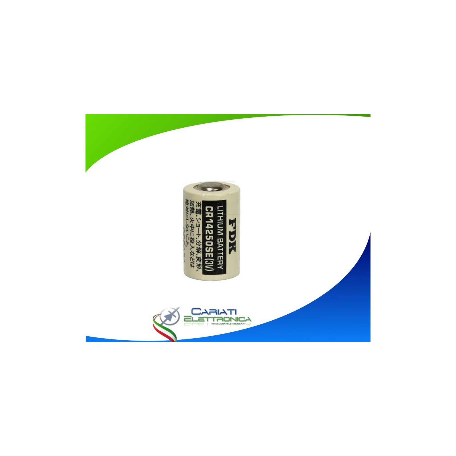 PILA BATTERIA CR14250SE 3V CR 1/2AA LITIO 850 mAh