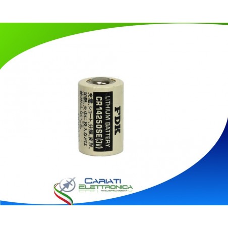 PILA BATTERIA CR14250SE 3V CR 1/2AA LITIO 850 mAh