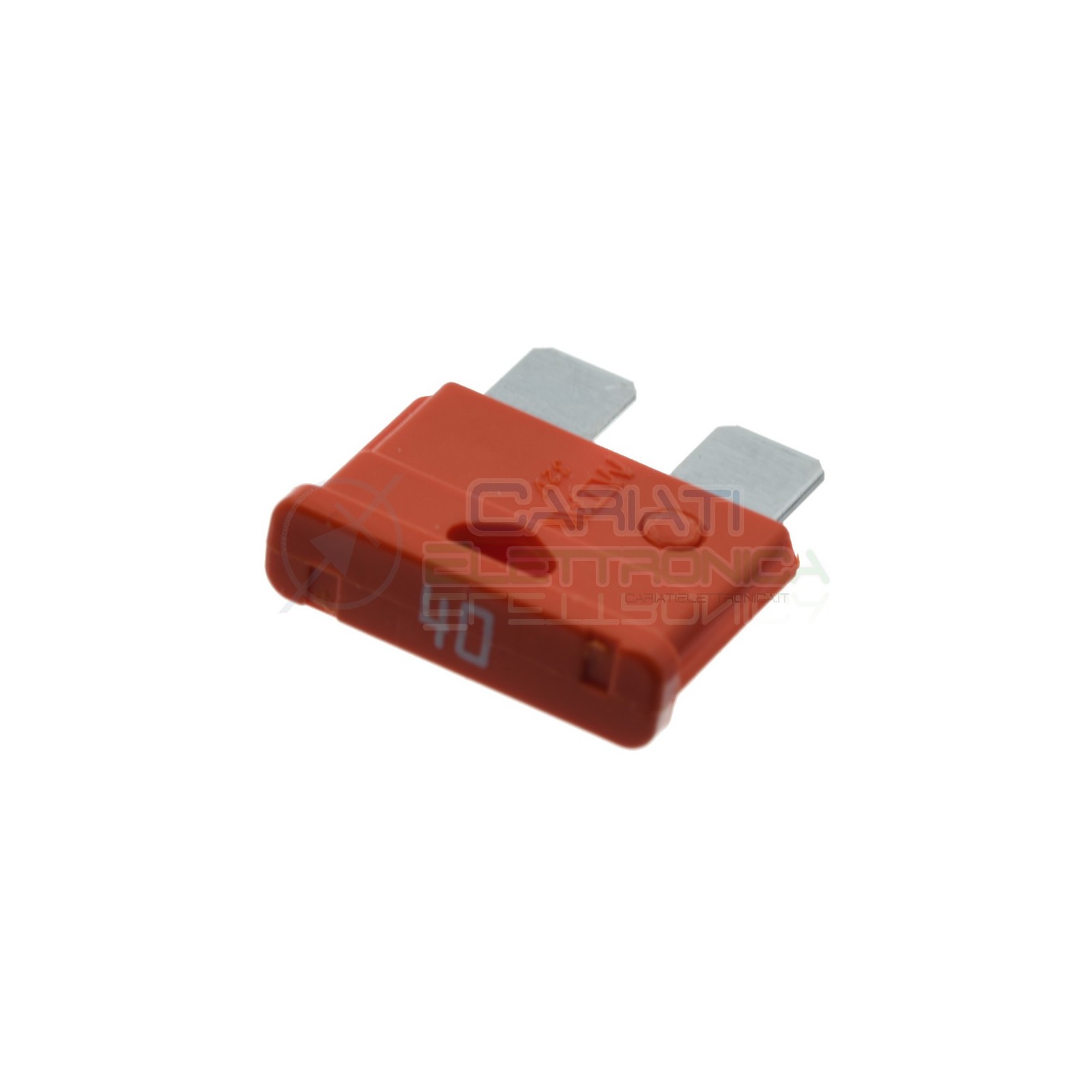5 Pezzi Fusibile a Lama 40A rapidi da 19mm Auto moto camper Omega