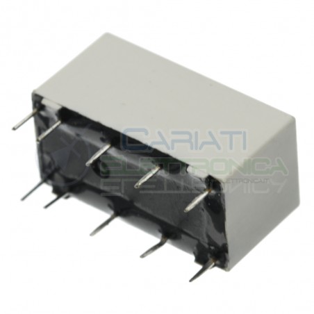 Relay HDF2/024-S-L2 latching volate goil 24V Dpdt 2A 30Vdc 1A 125VacHONGFA RELAY