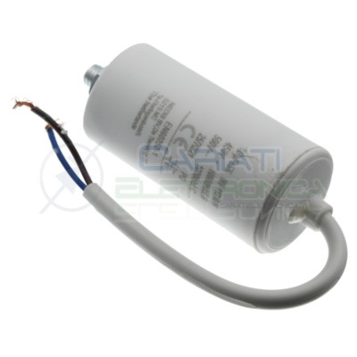 Start Capacitor for Motor AC 10uF 450V with cable Electric Motor Pump ect