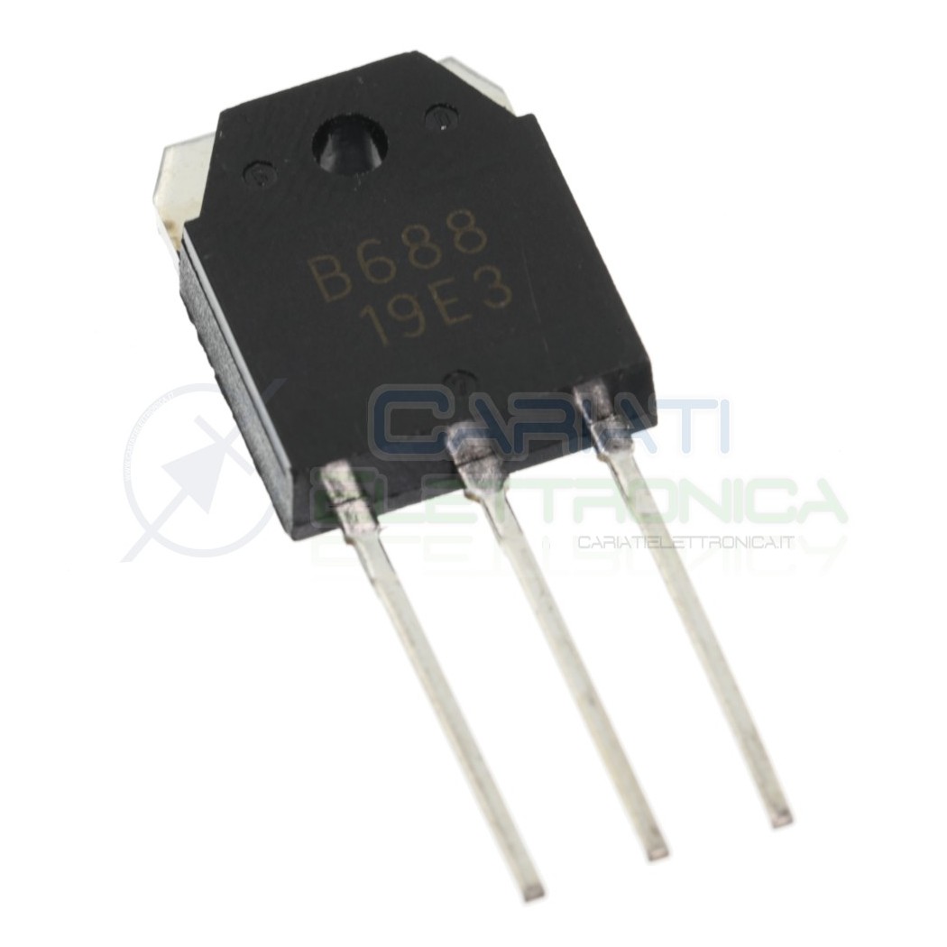 2SB688 B688 Transistor Pnp 120V 8A 80W Audio Power Amplifier Dc Dc