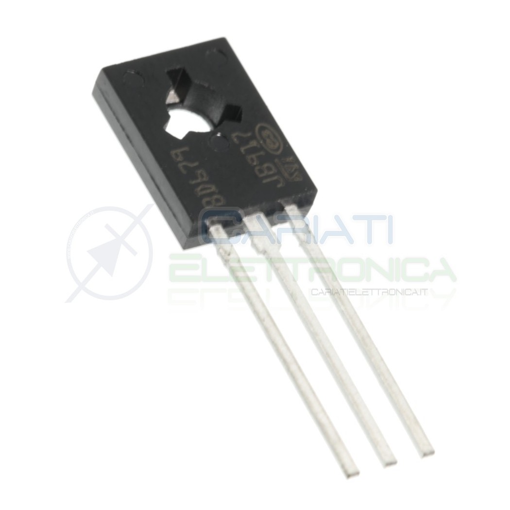 2 pcs BD679 NPN DARLINGTON 80V 4A 40W SOT32ST MICROELECTRONICS