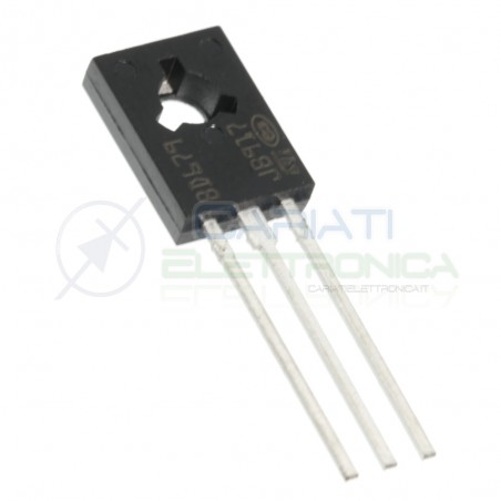 2 pcs BD679 NPN DARLINGTON 80V 4A 40W SOT32ST MICROELECTRONICS