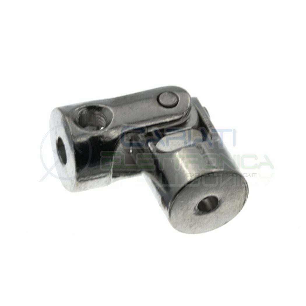 Coupler shaft 3x4mm flexible in aluminium for motorGenerico