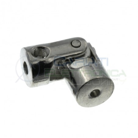 Coupler shaft 3x4mm flexible in aluminium for motorGenerico